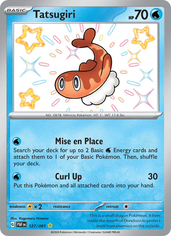 Tatsugiri - Pokémon TCG Card