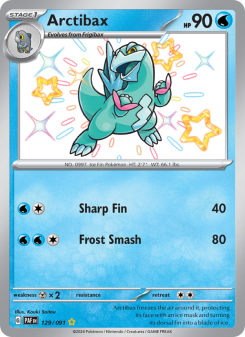 Arctibax - pokemon TCG Card