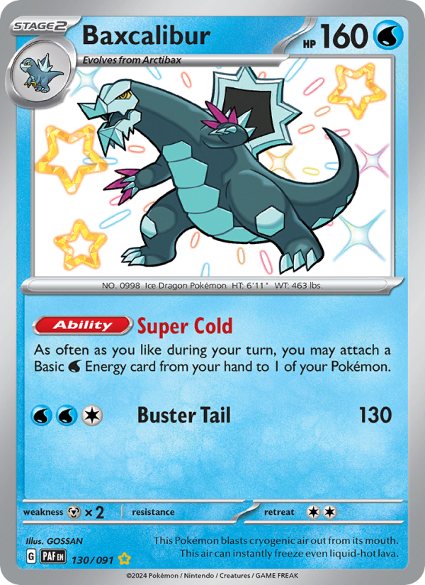 Baxcalibur - Pokémon TCG Card