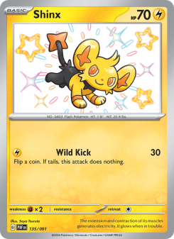 Shinx - pokemon TCG Card