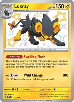 Luxray - pokemon TCG Card