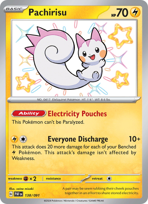 Pachirisu - Pokémon TCG Card