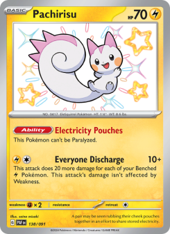 Pachirisu - pokemon TCG Card