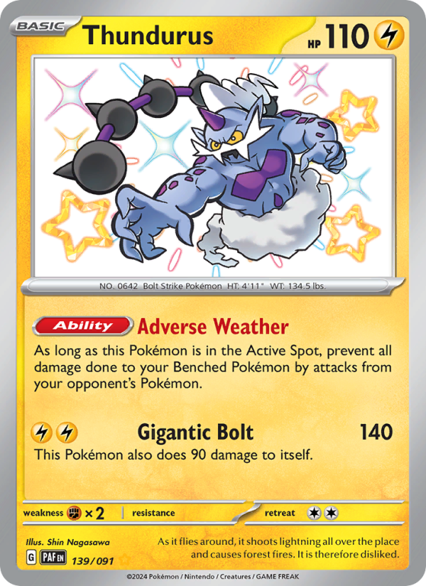Thundurus - Pokémon TCG Card