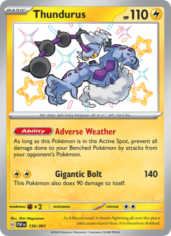 Thundurus - pokemon TCG Card