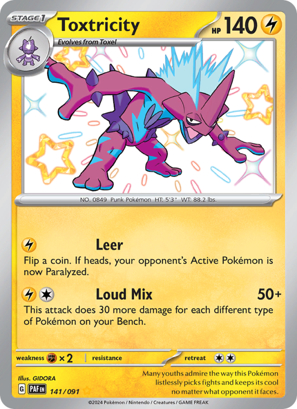 Toxtricity - Pokémon TCG Card