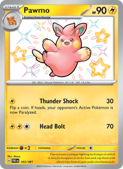 Pawmo - pokemon TCG Card