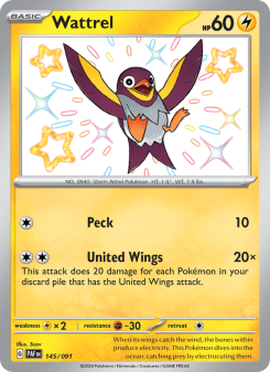 Wattrel - pokemon TCG Card