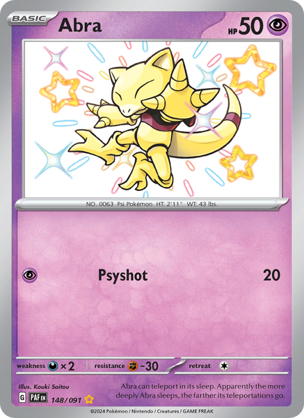 Abra - Pokémon TCG Card