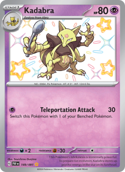 Kadabra - pokemon TCG Card