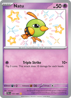 Natu - pokemon TCG Card