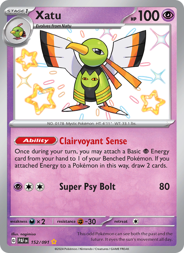Xatu - Pokémon TCG Card