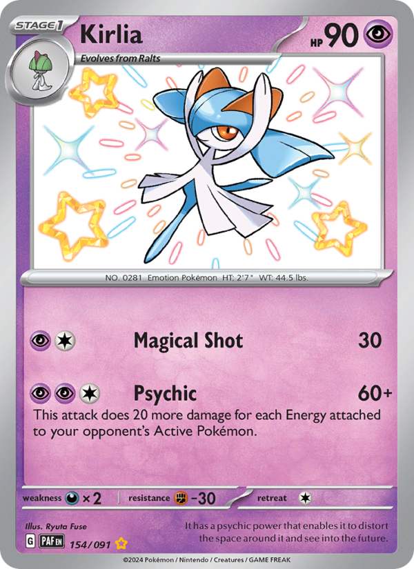 Kirlia - Pokémon TCG Card