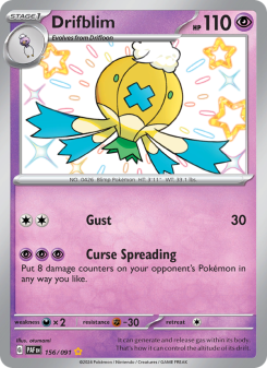 Drifblim - pokemon TCG Card