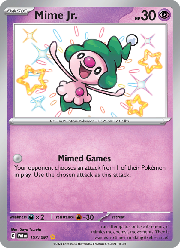 Mime Jr. - Pokémon TCG Card