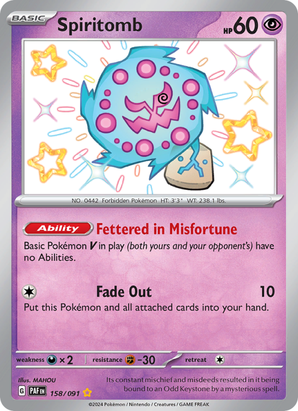 Spiritomb - Pokémon TCG Card