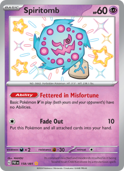 Spiritomb - pokemon TCG Card