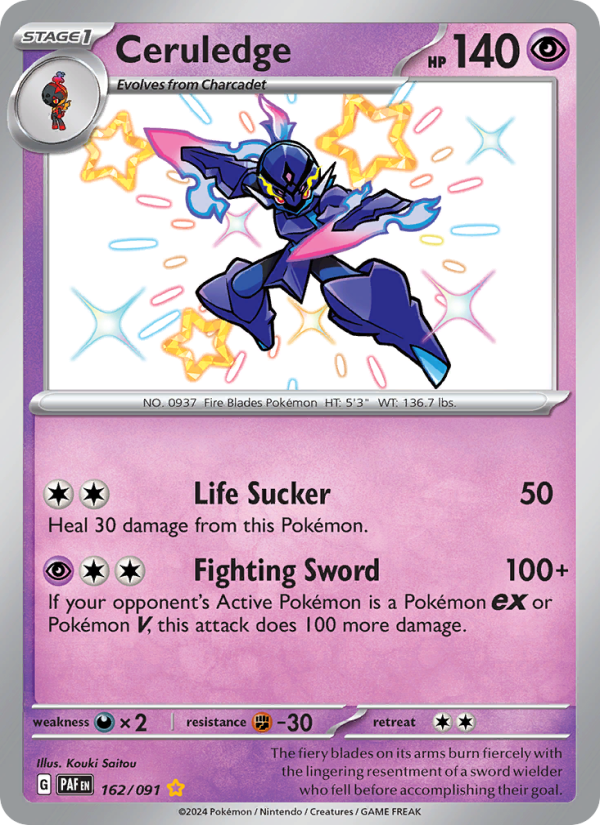 Ceruledge - Pokémon TCG Card
