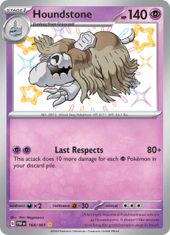 Houndstone - pokemon TCG Card