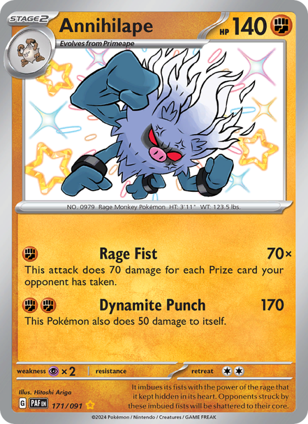 Annihilape - Pokémon TCG Card