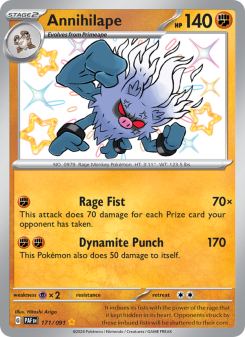 Annihilape - pokemon TCG Card