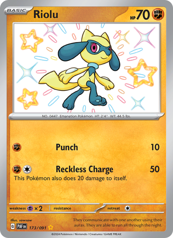 Riolu - Pokémon TCG Card