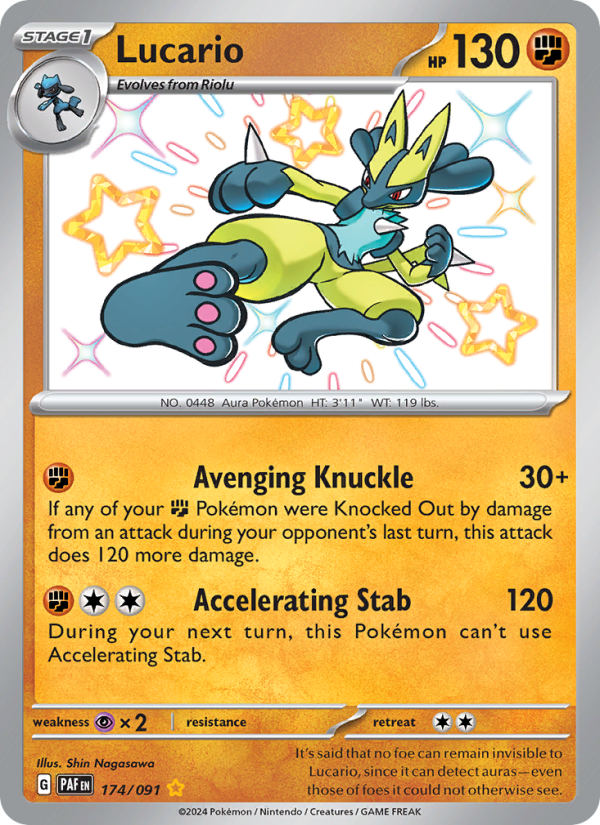 Lucario - Pokémon TCG Card