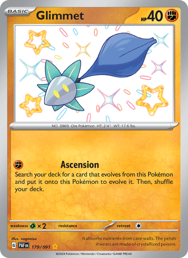 Glimmet - Pokémon TCG Card