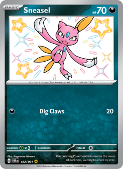 Sneasel - pokemon TCG Card