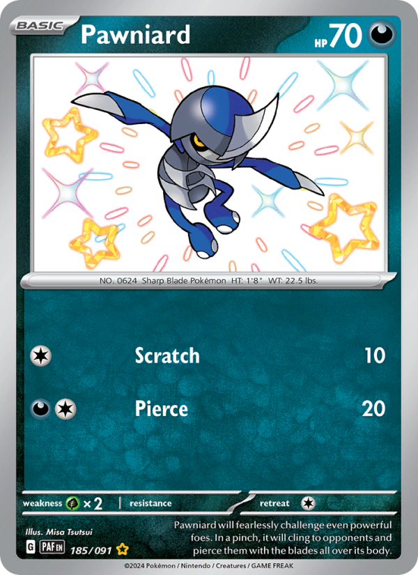 Pawniard - Pokémon TCG Card