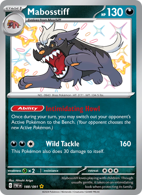 Mabosstiff - Pokémon TCG Card