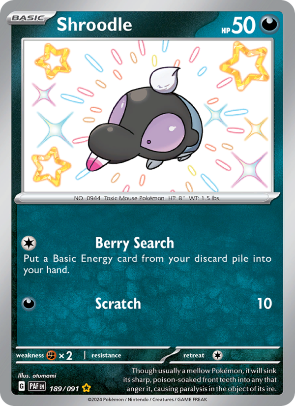 Shroodle - Pokémon TCG Card
