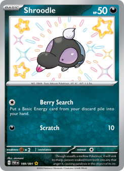 Shroodle - pokemon TCG Card