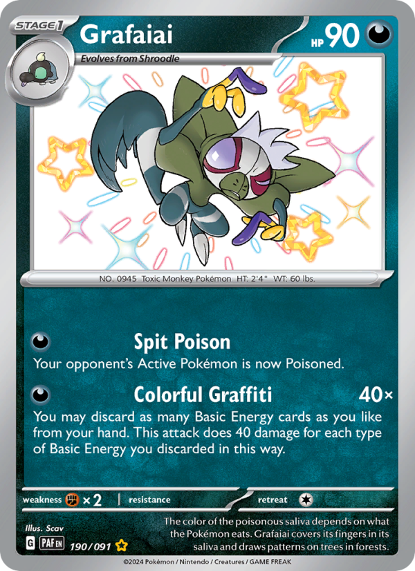 Grafaiai - Pokémon TCG Card