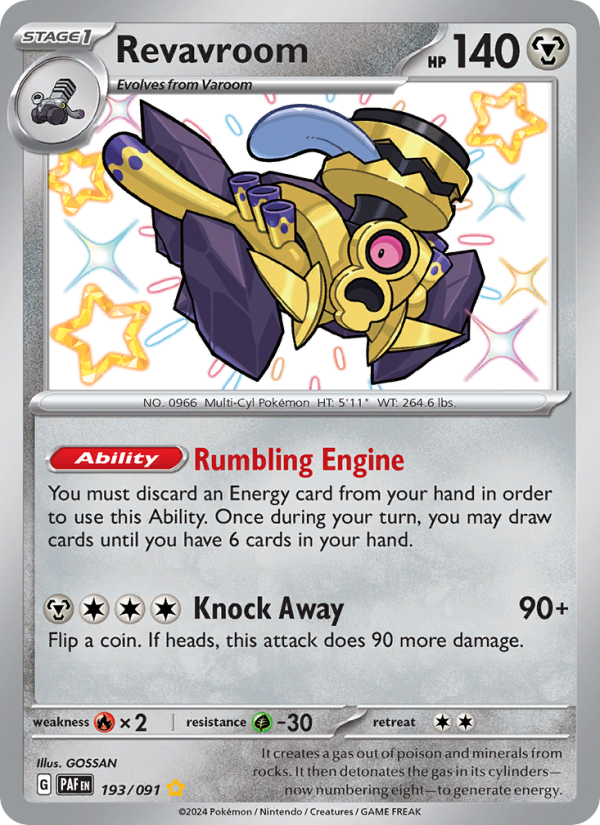 Revavroom - Pokémon TCG Card