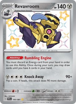 Revavroom - pokemon TCG Card
