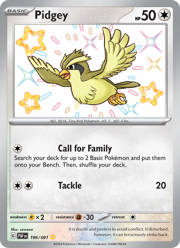Pidgey - Pokémon TCG Card