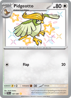 Pidgeotto - pokemon TCG Card