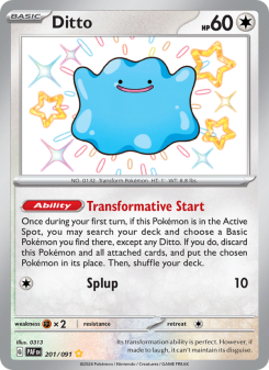 Ditto - pokemon TCG Card