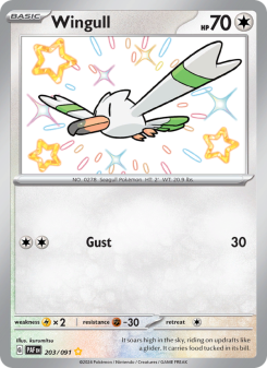 Wingull - pokemon TCG Card