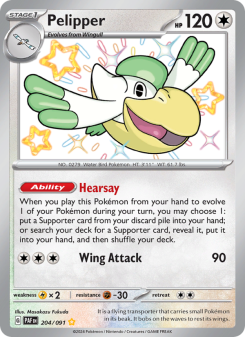 Pelipper - pokemon TCG Card