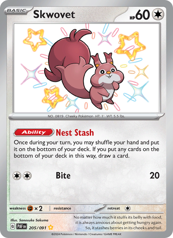 Skwovet - Pokémon TCG Card