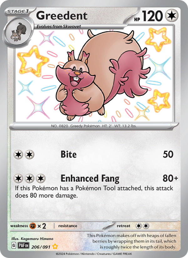 Greedent - Pokémon TCG Card