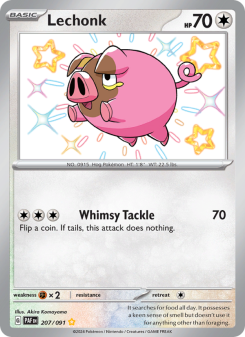 Lechonk - pokemon TCG Card
