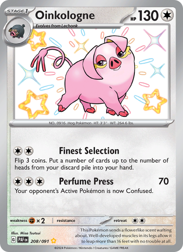 Oinkologne - Pokémon TCG Card