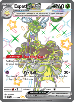 Espathra ex - pokemon TCG Card