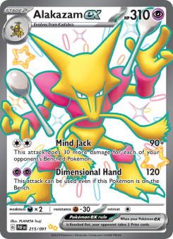 Alakazam ex - pokemon TCG Card
