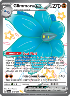 Glimmora ex - pokemon TCG Card