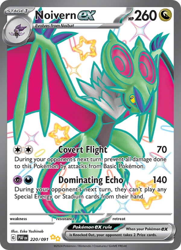 Noivern ex - Pokémon TCG Card