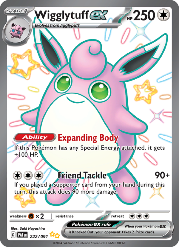 Wigglytuff ex - Pokémon TCG Card
